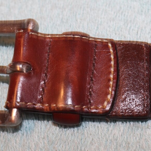 Fossil Men's Brown Belt Size 38 - Picture 8 of 9